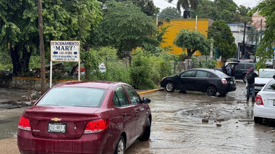 Algunos terminaron obstruyendo la vialidad en la zona