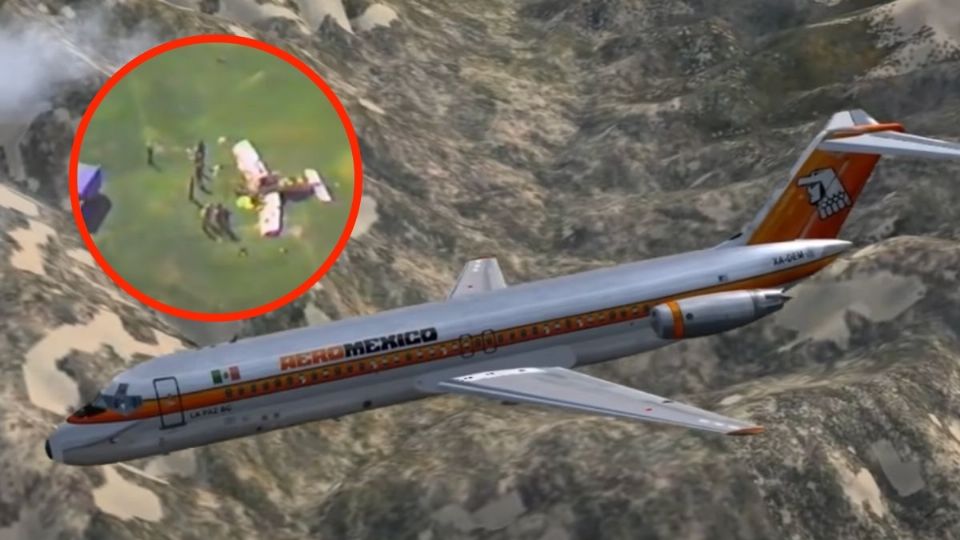 El accidente involucró a un avión comercial de México y una avioneta privada de California, Estados Unidos.