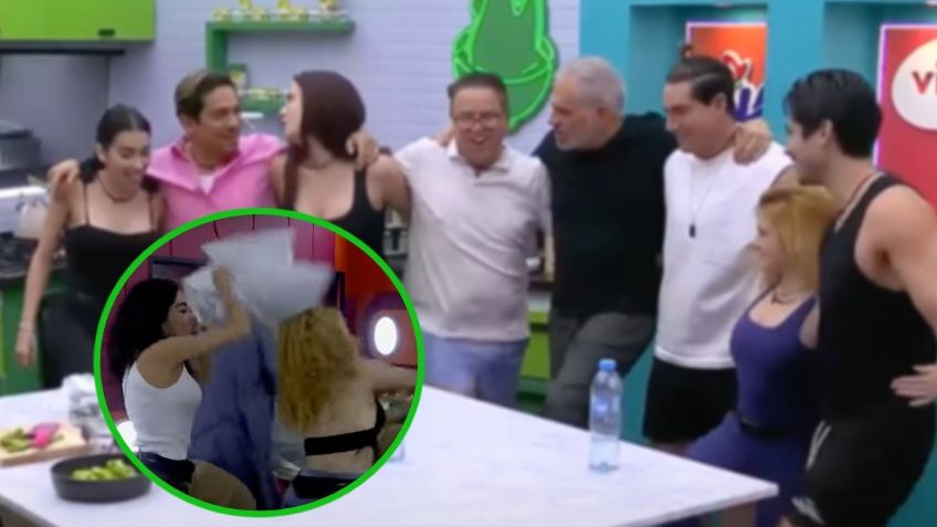 ¡Guerra de almohadas! Mar decidió invadir el cuarto Tierra, tras la salida de Adrián Marcelo