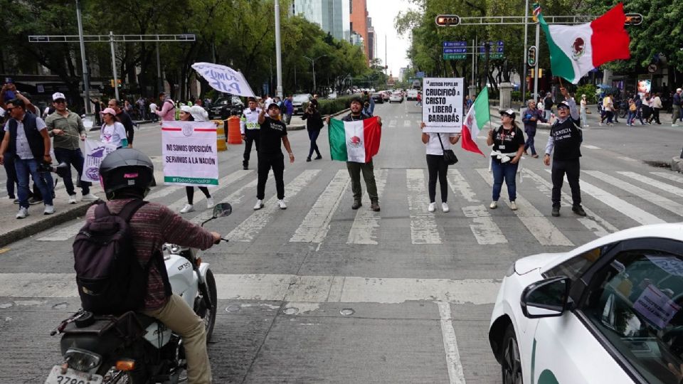 Marcha y bloqueos hoy, 6 de septiembre