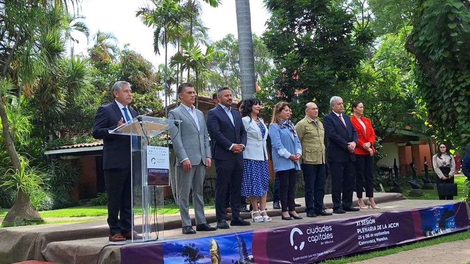 XI sesión plenaria de la Asociación de Ciudades Capitales de México (ACCM).