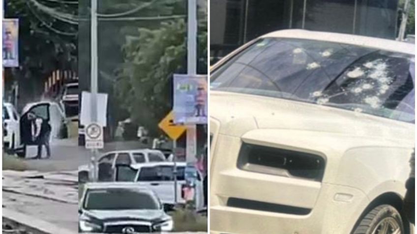 Alto blindaje de camioneta Rolls-Royce, clave para que empresario librara intento de secuestro