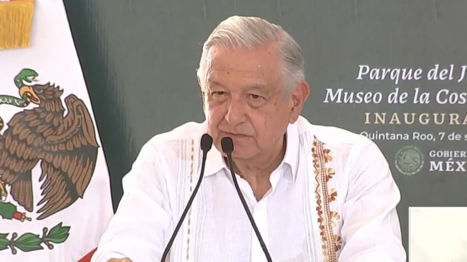 AMLO en conferencia desde Quintana Roo