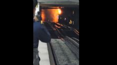 VIDEO: se incendia cableado del túnel de la estación Instituto del Petróleo de la Línea 5