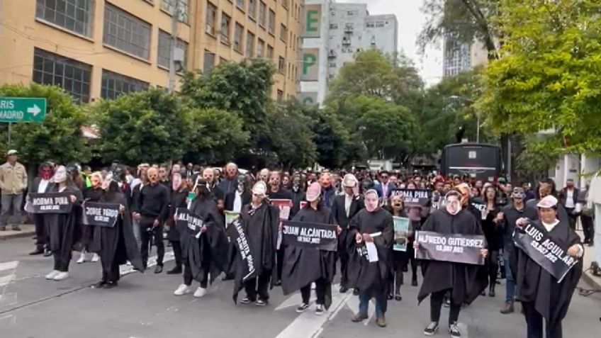 Marchan este domingo a favor y en contra de la reforma Judicial