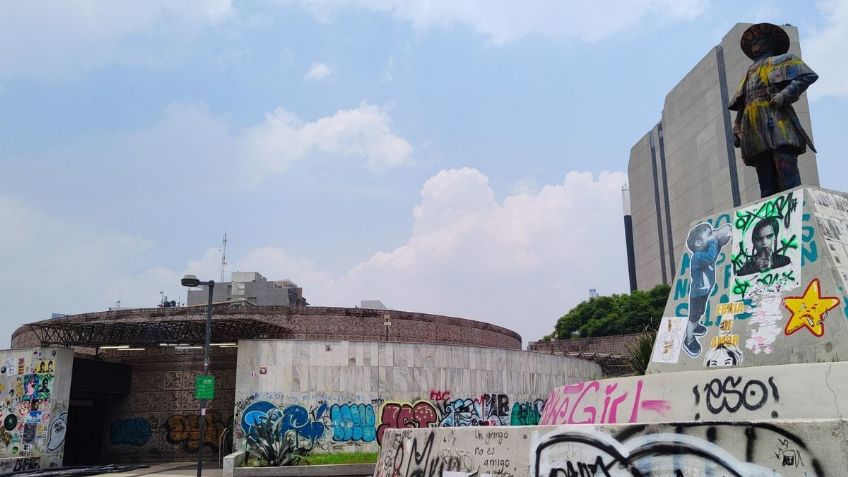 A finales de septiembre concluyen obras en la Glorieta de Insurgentes: Martí Batres