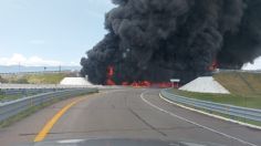 Explota pipa en la autopista Guadalajara-Colima y cierran casetas de San Marcos, Sayula y Acatlán