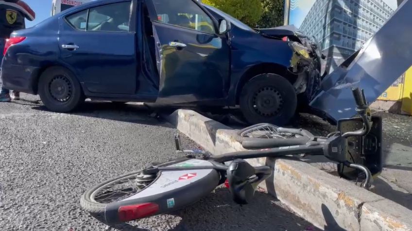 Fuerte choque en Cuauhtémoc y Viaducto deja 5 heridos y caos vial | ALTERNATIVAS