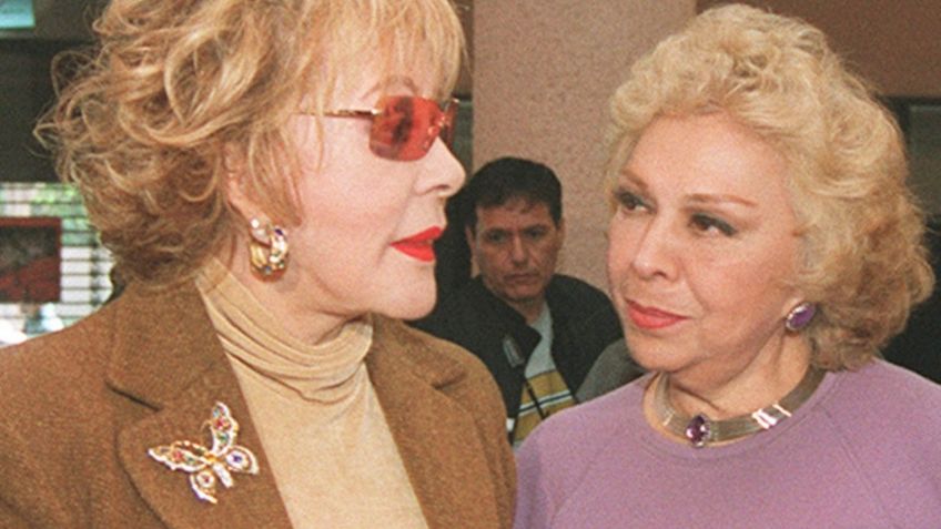 ¿Amparo Garrido y Silvia Pinal se distanciaron por dinero? esto se sabe de su supuesta pelea