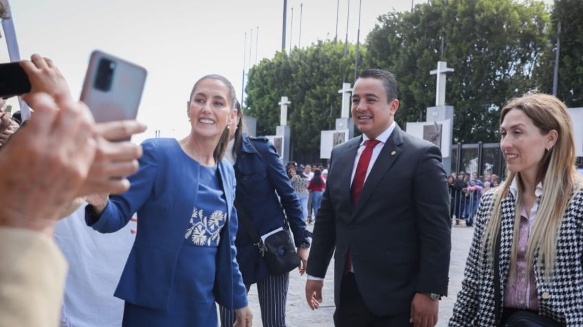 Claudia Sheinbaum arranca el programa desarme voluntario en la Basílica de Guadalupe