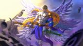 Foto ilustrativa de la nota titulada: Cómo luciría el heroico Angemon de Digimon si fuera real, según la Inteligencia Artificial