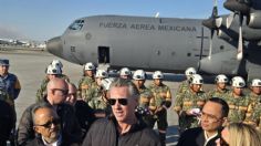 Arriba equipo de Bomberos de México a Los Ángeles: "California está inmensamente agradecida"