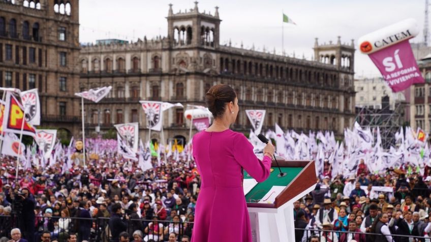 Claudia Sheinbaum: el objetivo de la ley del Infonavit es garantizar el derecho a la vivienda de los trabajadores y eliminar las rede de corrupción