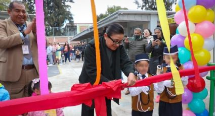 Aleida Alavez reapertura escuela y acompaña jornada de mantenimiento del Instituto Tecnológico de Iztapalapa