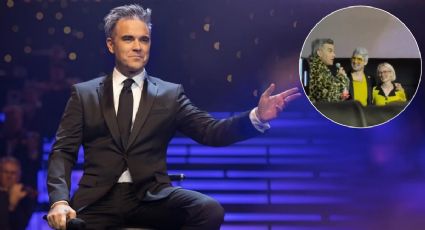 Robbie Williams oficia una “boda” en plena promoción de su película biográfica, “Better Man”