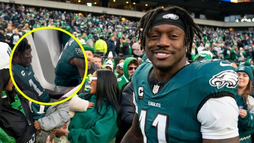 ¿Cuál es libro que AJ Brown estaba leyendo en pleno partido de Philadelphia Eagles vs Green Bay Packers?