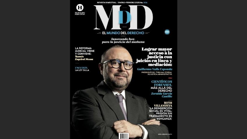 Guillermo Silva Aguilar presenta la sexta edición de la revista "El Mundo del Derecho"