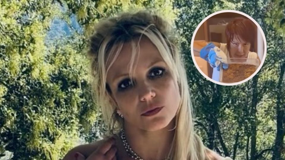 Alejandra Guzmán es comparada con Britney Spears por su semblante en un video cocinando