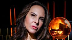 "Tengo cuatro noches sin dormir": Kate del Castillo habla sobre la situación de su casa ante los incendios en Los Ángeles