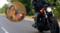 Motociclista a exceso de velocidad arrolla a mujeres que comían en un puesto callejero | IMÁGENES FUERTES