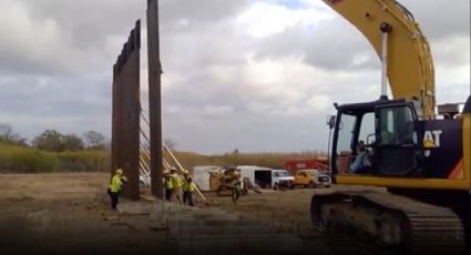 Construcción del muro fronterizo en Texas inicia una semana antes de la investidura de Donald Trump