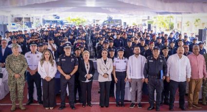 Celebra gobernadora Evelyn Salgado Pineda el Día de la y el Policía Estatal con incentivos y reconocimientos