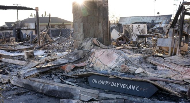 Sube a 25 el número de muertos por incendios forestales en California