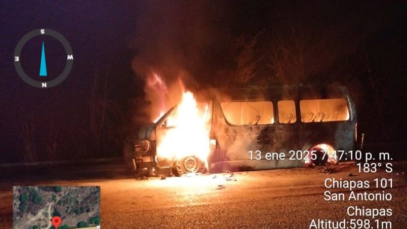 Hasta el momento se desconoce qué causó el incendio.