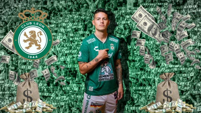 James Rodríguez tendrá un sueldo millonario en León, filtran la cantidad que cobrará