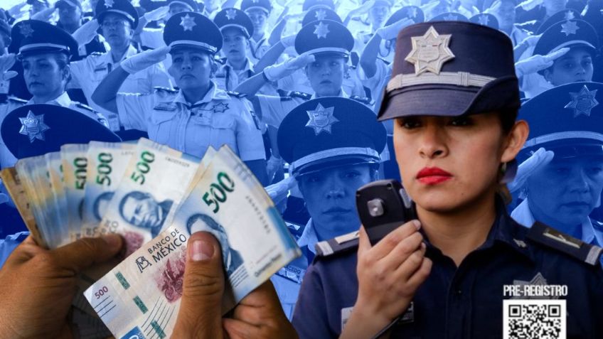 Ofrecen empleo como guardia de SPF con sueldo de 12,000 pesos al mes, sólo necesitas la secundaria