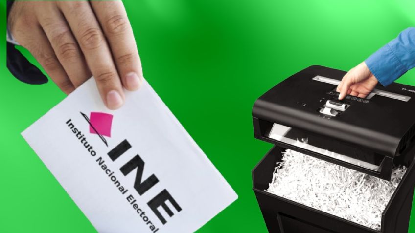 Destruyen 20 toneladas de material electoral en Nayarit