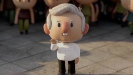 Foto que representa a Cortometraje sobre AMLO gana premio como Mejor Animación en el Festival Pantalla de Cristal 2025