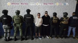 Foto que representa a Detienen en CDMX a dos hombres que contaban con órdenes de aprehensión por delitos de extorsión agravada