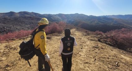 Refuerza Delegación Mexicana combate a incendios en California