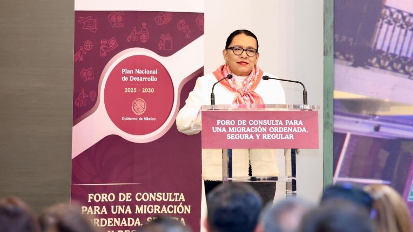 Rosa Icela Rodríguez inaugura foro clave sobre migración ordenada y segura