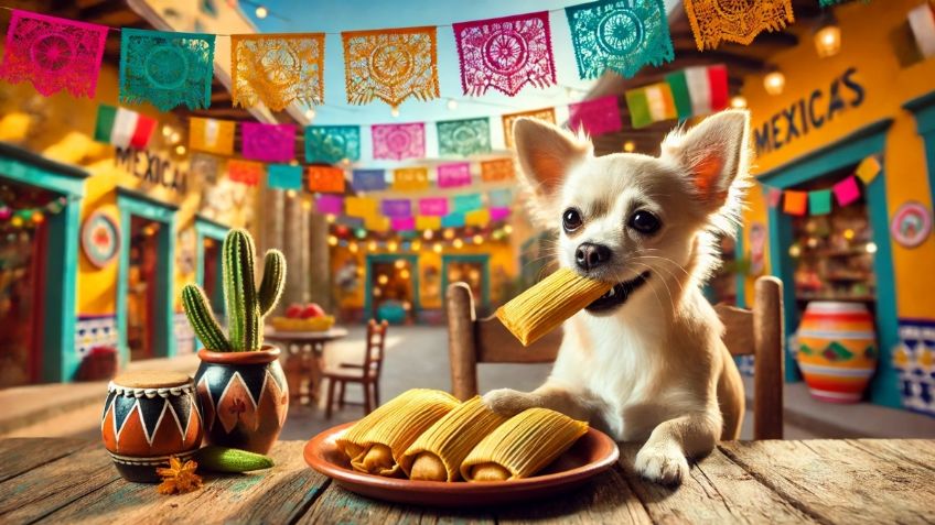 ¡Fácil y saludable! La receta para consentir con tamales a los perritos el Día de la Candelaria