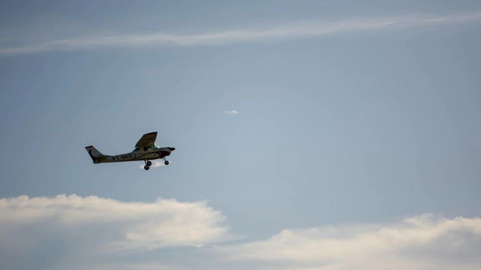 La avioneta partió de Guadalajara
