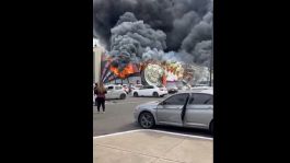 Foto que representa a Se incendia Casino Royal Park en Culiacán | VIDEOS y FOTOS