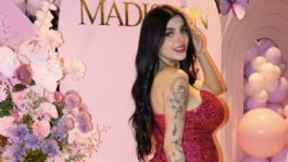 Foto que representa a Karely Ruz anuncia el nacimiento de Madisson, su primera hija