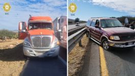 Foto que representa a Policía bancario de la SSC frustra intento de asalto a una unidad de carga que se dirigía de San Luis Potosí a la CDMX