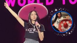 Foto que representa a Fan de BlackPink es castigada por comprar boletos con la tarjeta de su papá y remata el sombrero que usó Jisoo en México