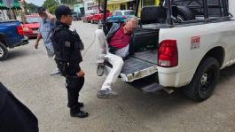 Foto que representa a ¿Qué le pasó a Don Jorge Luis? Hombre detenido por unos cacahuates en Tampico