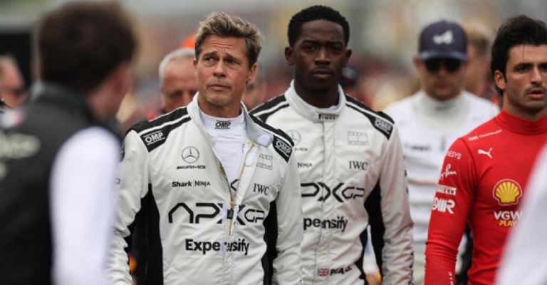 Brad Pitt y Damson Idris  en F1