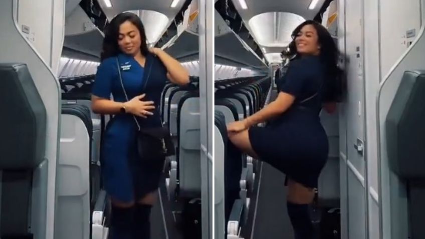 Despiden a una azafata por bailar twerking en el pasillo de un avión; estaba celebrando su contratación | VIDEO