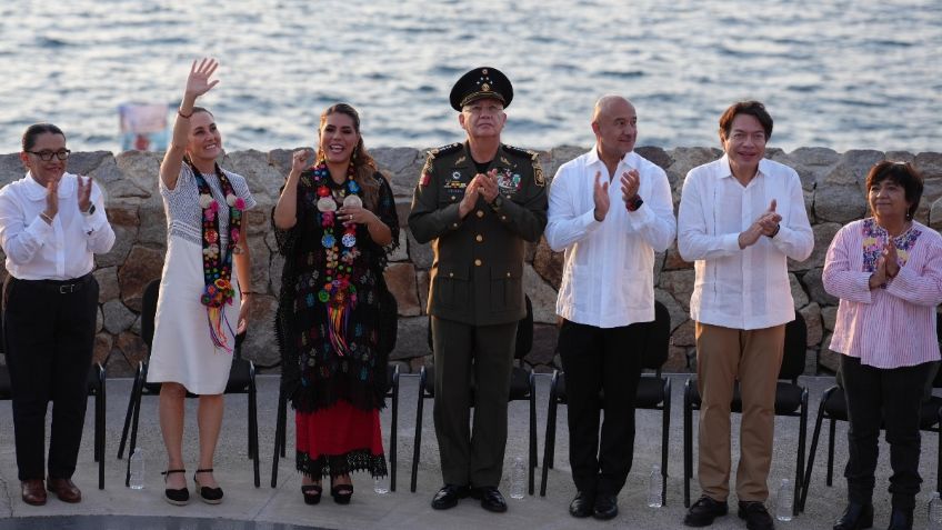 Mario Delgado acompaña Claudia Sheinbaum a la firma del decreto para la Creación del Centro Integral para el Programa “Acapulco se Transforma Contigo”