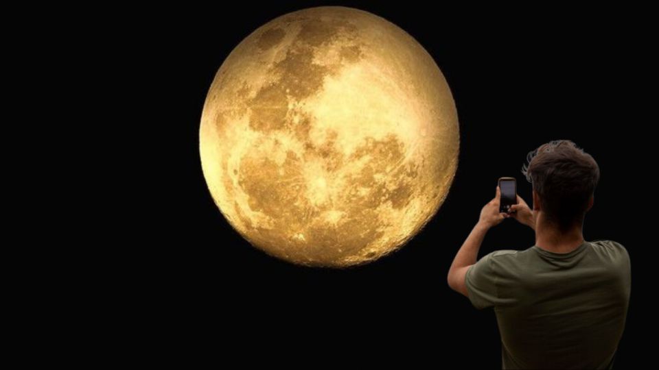 Las malas fotos no van más: cómo fotografiar correctamente la Luna con tu celular. Fuente: Canva