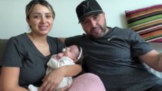 Mike Salazar y Brenda Garza, comparten actualización sobre la salud de su bebé tras ser hospitalizada por una bacteria