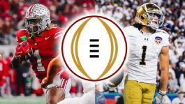 Foto que representa a Ohio State vs Notre Dame: ¿Cuándo y dónde ver la final del fútbol americano colegial de la NCAA?