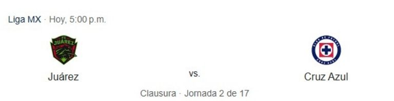 juarez vs cruz azul en donde ver partido jornada 2 clausura 2025