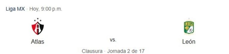 atlas vs leon debut james rodriguez liga mx jornada 2 clausura 2025